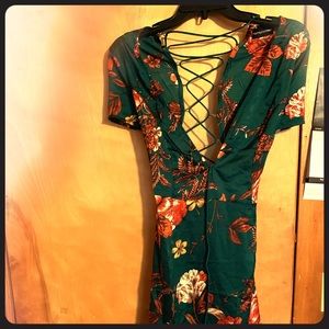 Green night out Dress